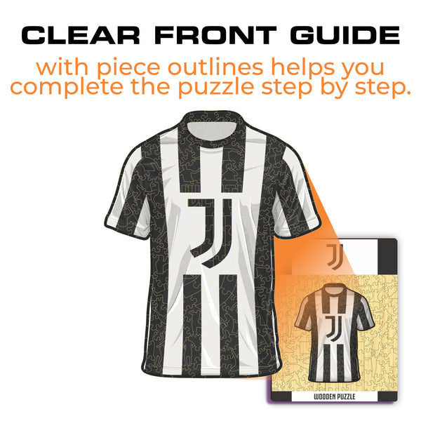 Iconic Puzzles Juventus FC Trikot – Logikspiel, ab 10 Jahren