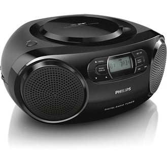 Philips AZB500/12 – Tragbarer CD-Player, DAB/DAB+, FM, Schwarz