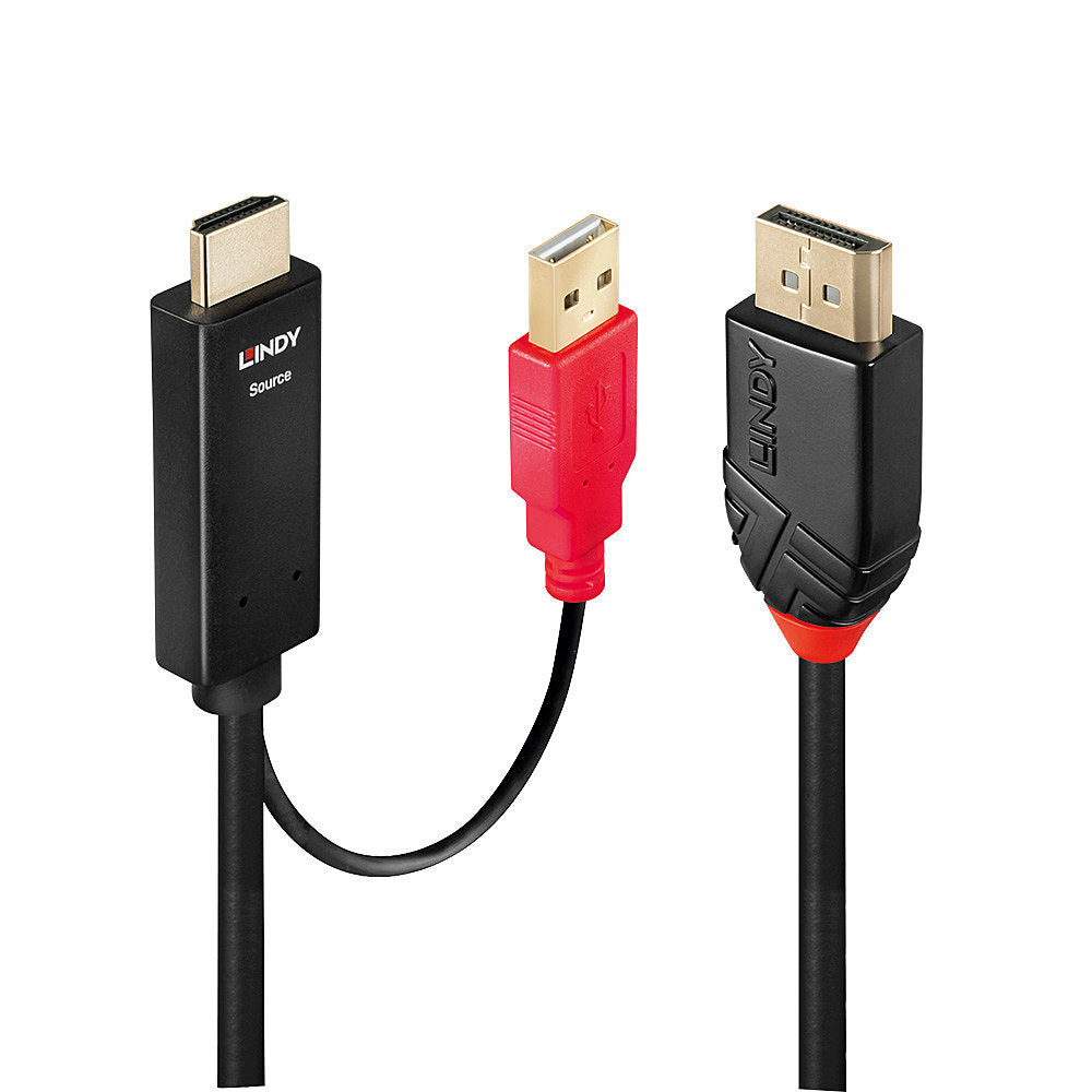 Lindy HDMI auf DisplayPort Adapter – 5 m