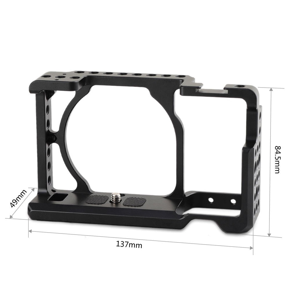 SmallRig 1661 Cage – für Sony A6000, A6300, A6500 und andere – Schwarz