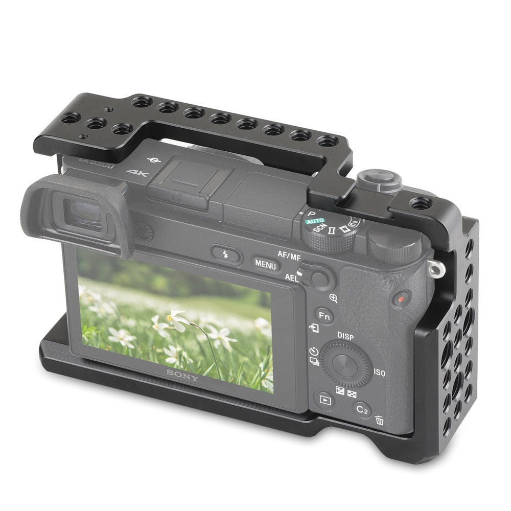 SmallRig 1661 Cage – für Sony A6000, A6300, A6500 und andere – Schwarz