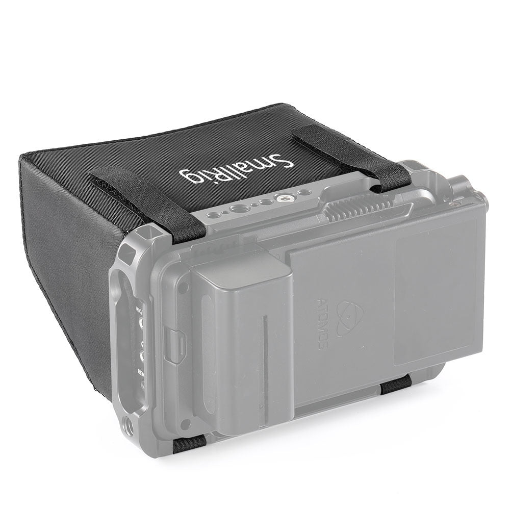 SmallRig VH2269 Sonnenblende – für Atomos Ninja V, Ninja V Cage – Schwarz