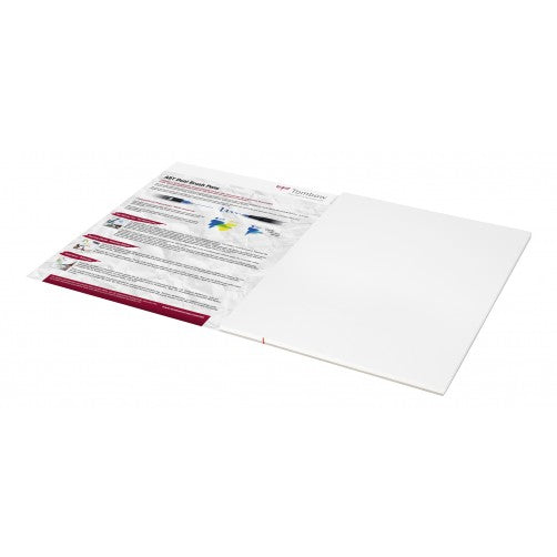Tombow Aquarellblock – 24 × 33 cm – 300 g/m² – 15 Blatt, Weiss, für Aquarell
