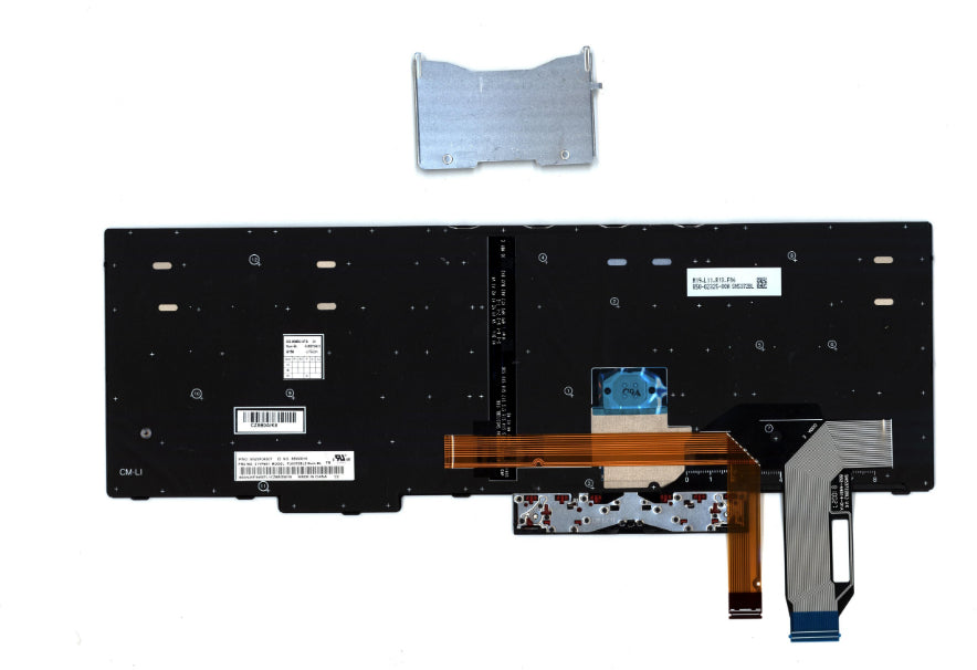 Lenovo Tastatur für ThinkPad P72 – AZERTY (FR), Hintergrundbeleuchtung, numerisches Keypad – Schwarz