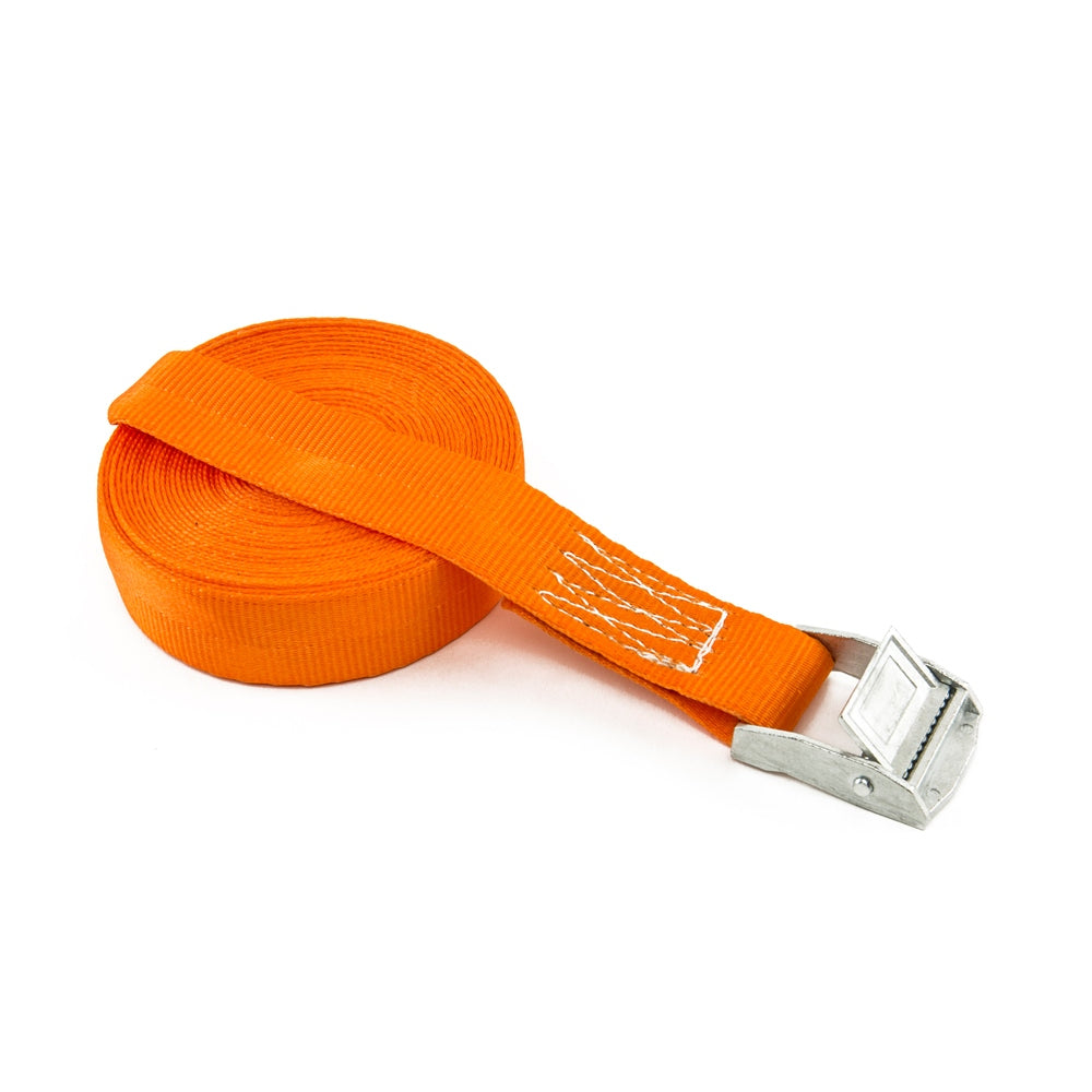 Zurrfix Umreifungsband 25 mm × 6 m, Orange, Klemmschloss, Schliesskraft 250 daN