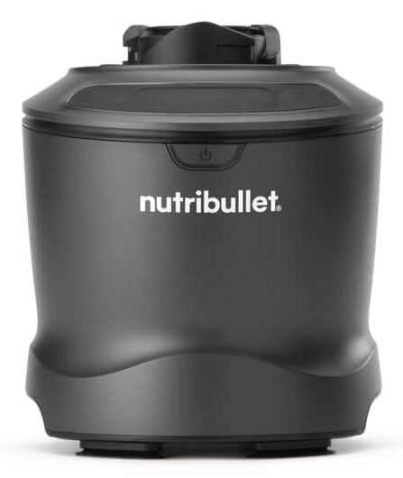 NutriBullet Smoothie-Mixer NBF550DG – 1,8 l, 1500 W, spülmaschinenfeste Teile – Dunkelgrau