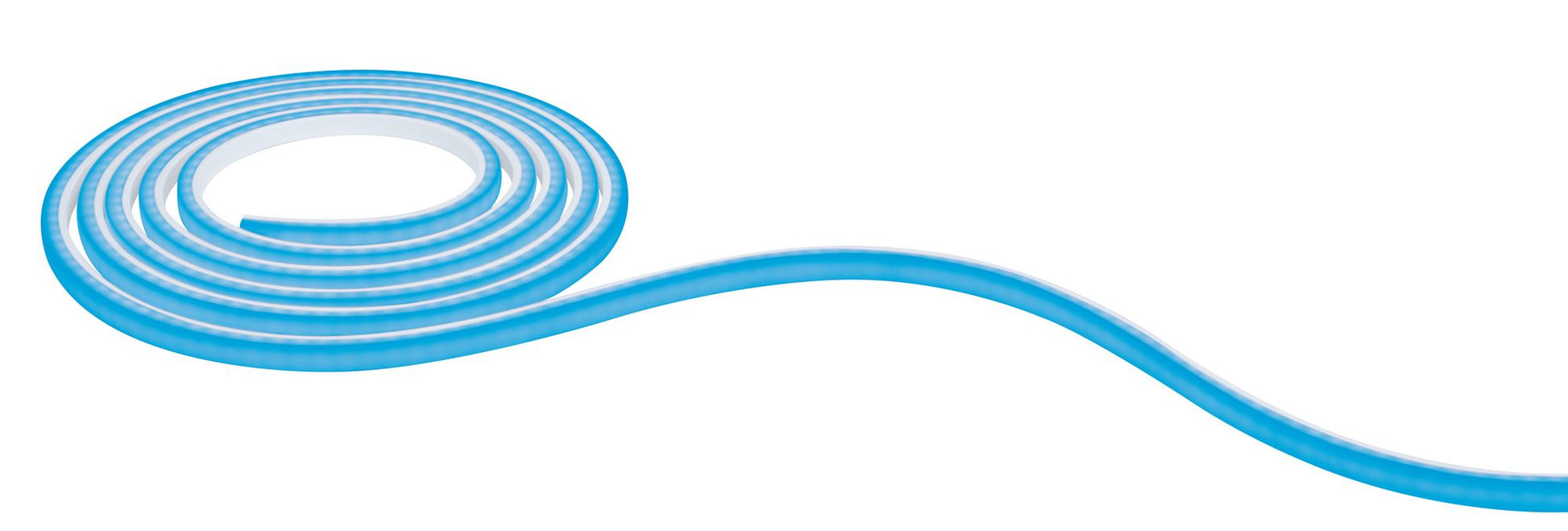 Paulmann LED-Strip – 3 m, 1200 lm, 30 W, RGB, dimmbar, weiss, inkl. Netzteil, Fernbedienung