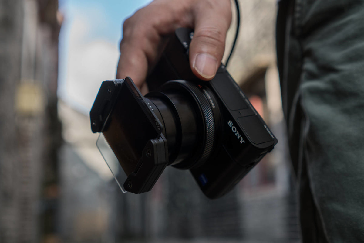 NiSi 112406 Kamerafilterhalter – 52 mm – für Sony RX100VI – Schwarz