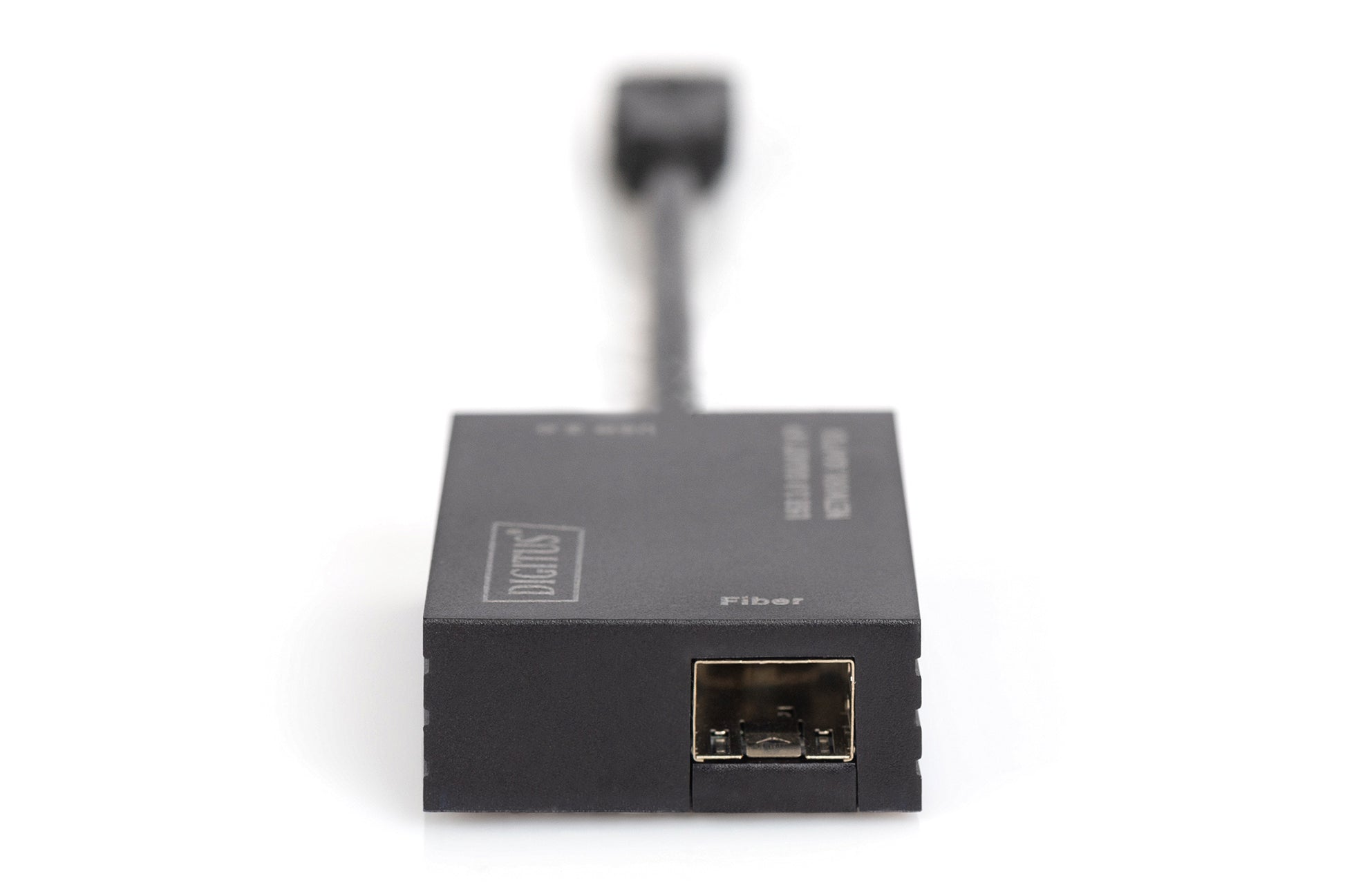 Digitus Netzwerkadapter USB-A zu SFP – 1 Gbit/s, USB 3.2 Gen 1 (5 Gbit/s), 0,17 m – Schwarz