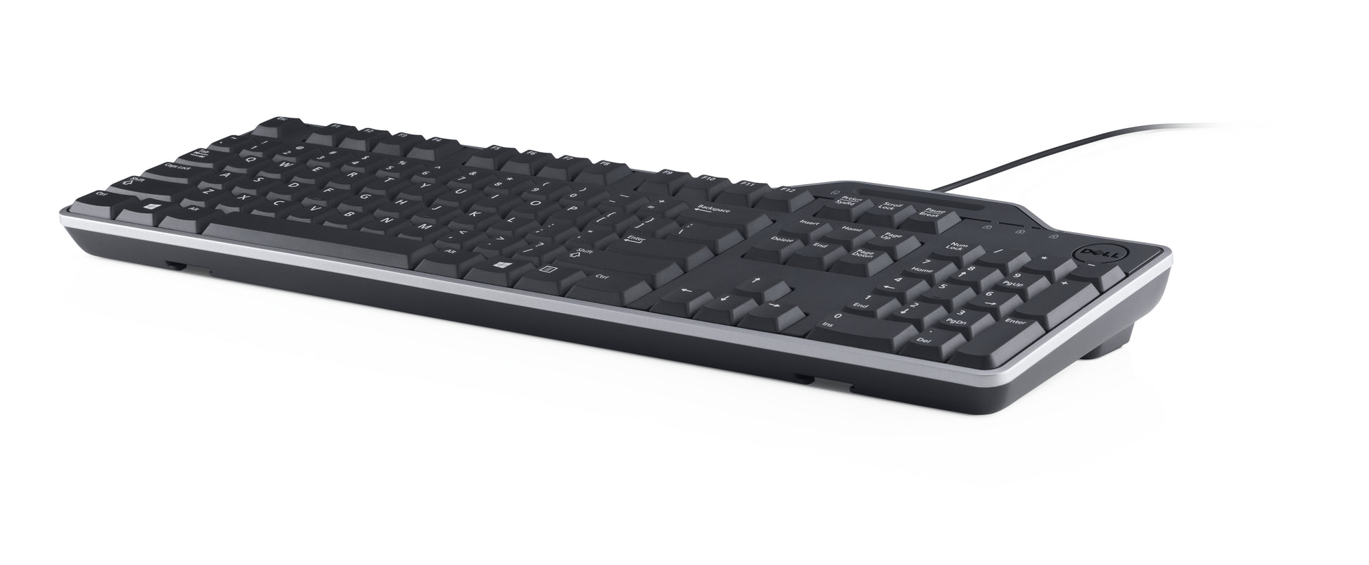 DELL KB813 – Tastatur – Smartcard-Leser – kabelgebunden, USB – QWERTY (US-INT) – Schwarz