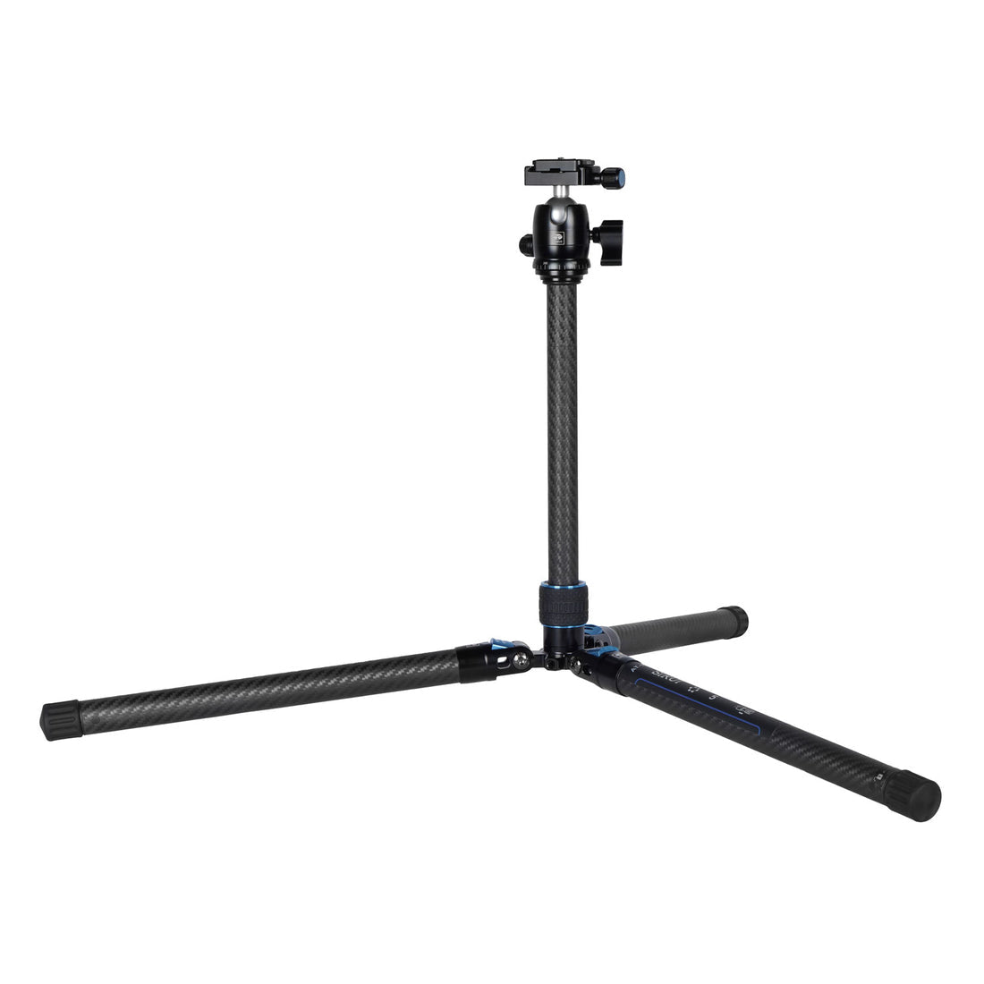 Sirui AT-125+B-00K Stativ – Carbon, 152 cm, 10 kg, 5 Sektionen – 1/4", 3/8"