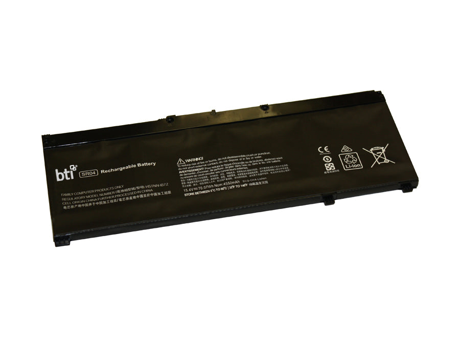 BTI Notebook-Akku – für HP Pavilion 15-cb – 15,4 V (4 Zellen), 4540 mAh – Schwarz