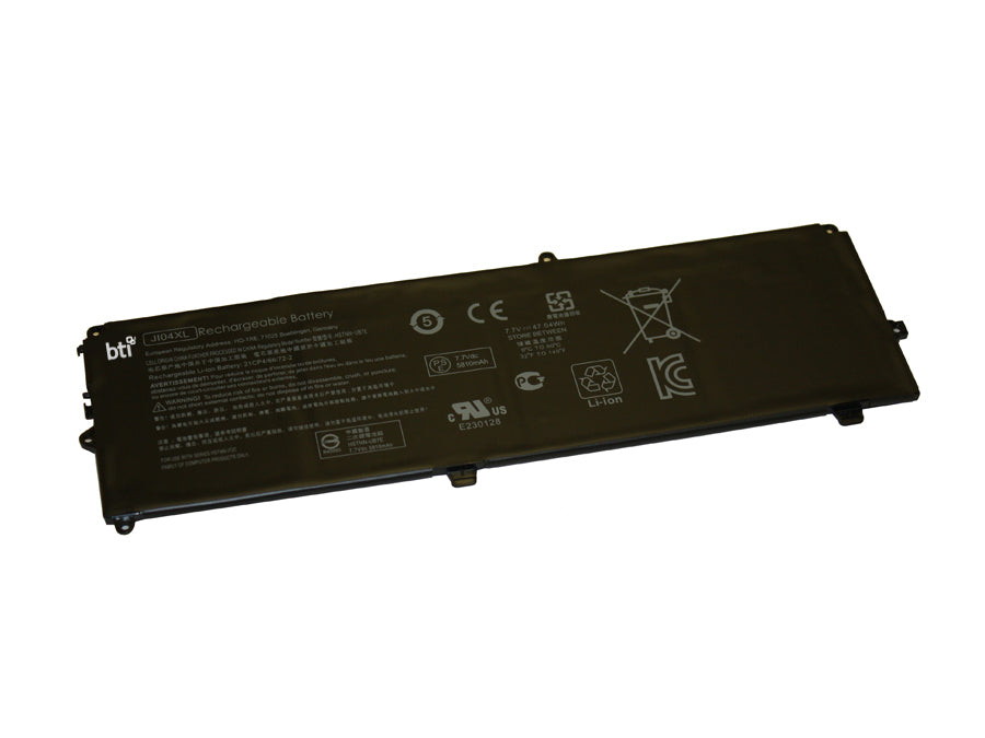 BTI JI04XL Notebook-Akku – für HP – 47 Wh, 7,7 V (4 Zellen) – Schwarz