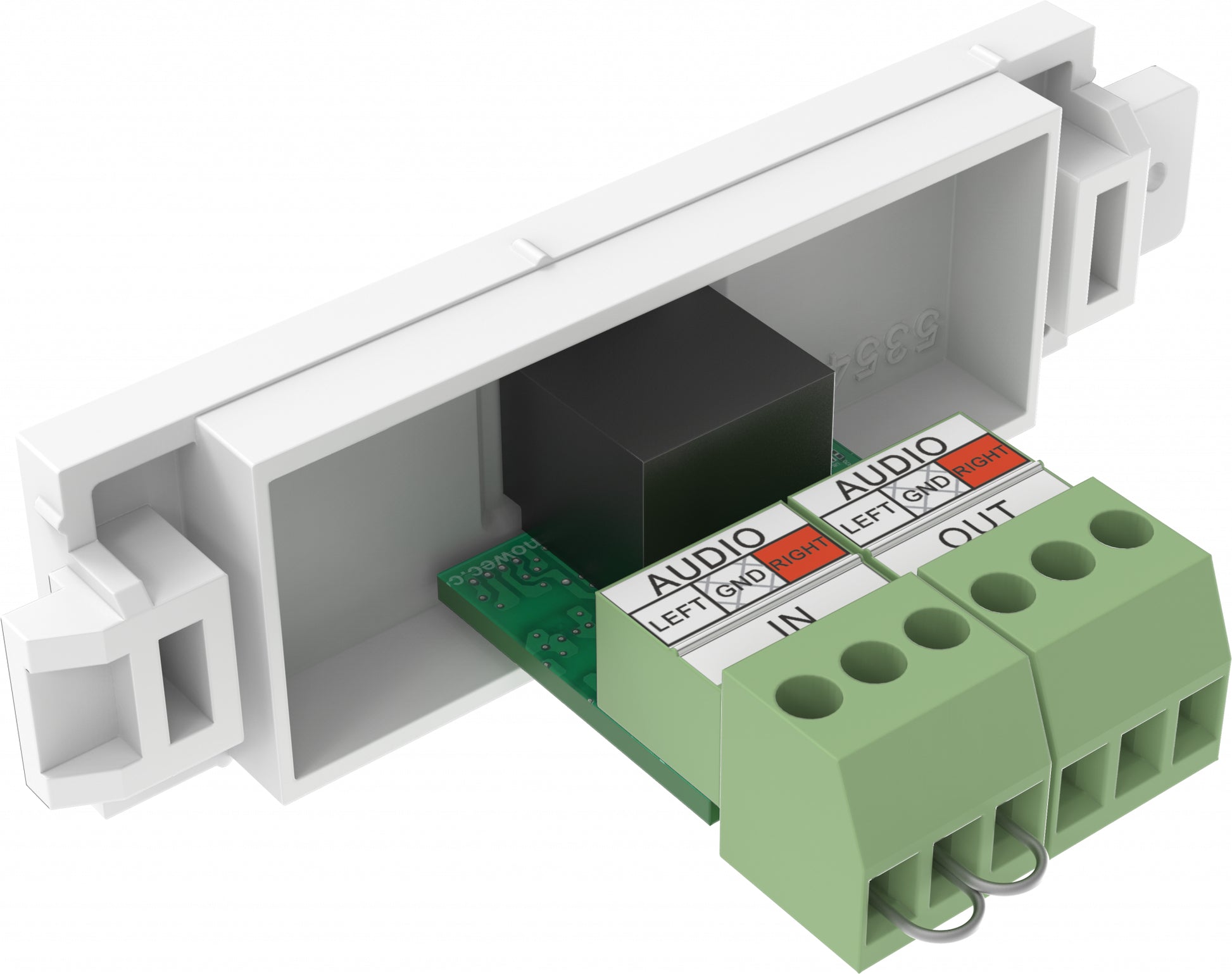 Vision TC3 3.5MM/V2 – 3,5-mm-Minijack-Modul, 1× 3,5-mm-Buchse, Weiss