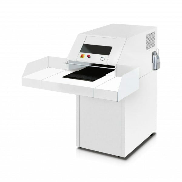 Ideal 4108CC – Aktenvernichter mit Autofeed, DIN P-4, Partikelschnitt 4 × 40 mm, 75 Blatt, 300 l