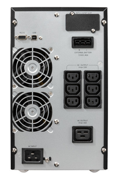 Eaton 9E 3000i XL USV 3 kVA/2400 W Online – Tower – C13×6, C19×1, Eingang IEC C20 – schwarz