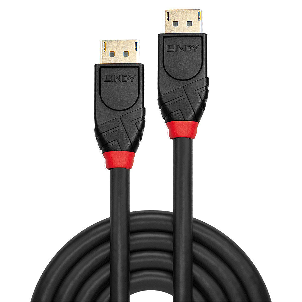 Lindy DisplayPort-Kabel – 10 m, aktiv, DisplayPort 1,2