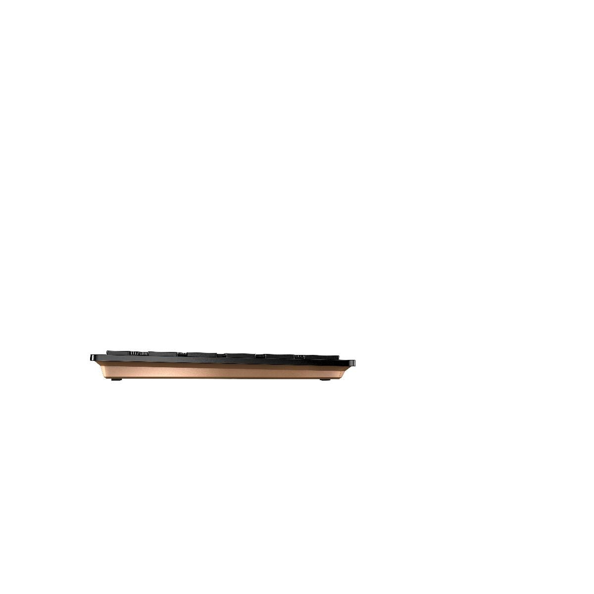 CHERRY DW 9000 SLIM – Tastatur, kabellos (Bluetooth/2,4 GHz), Fullsize (mit Ziffernblock) – für Windows