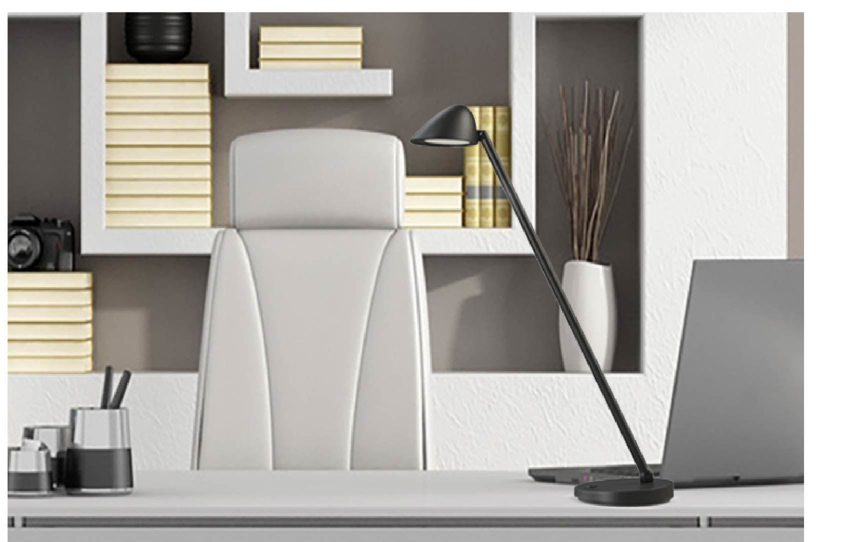 Unilux LED Tischleuchte JACK – USB-Anschluss