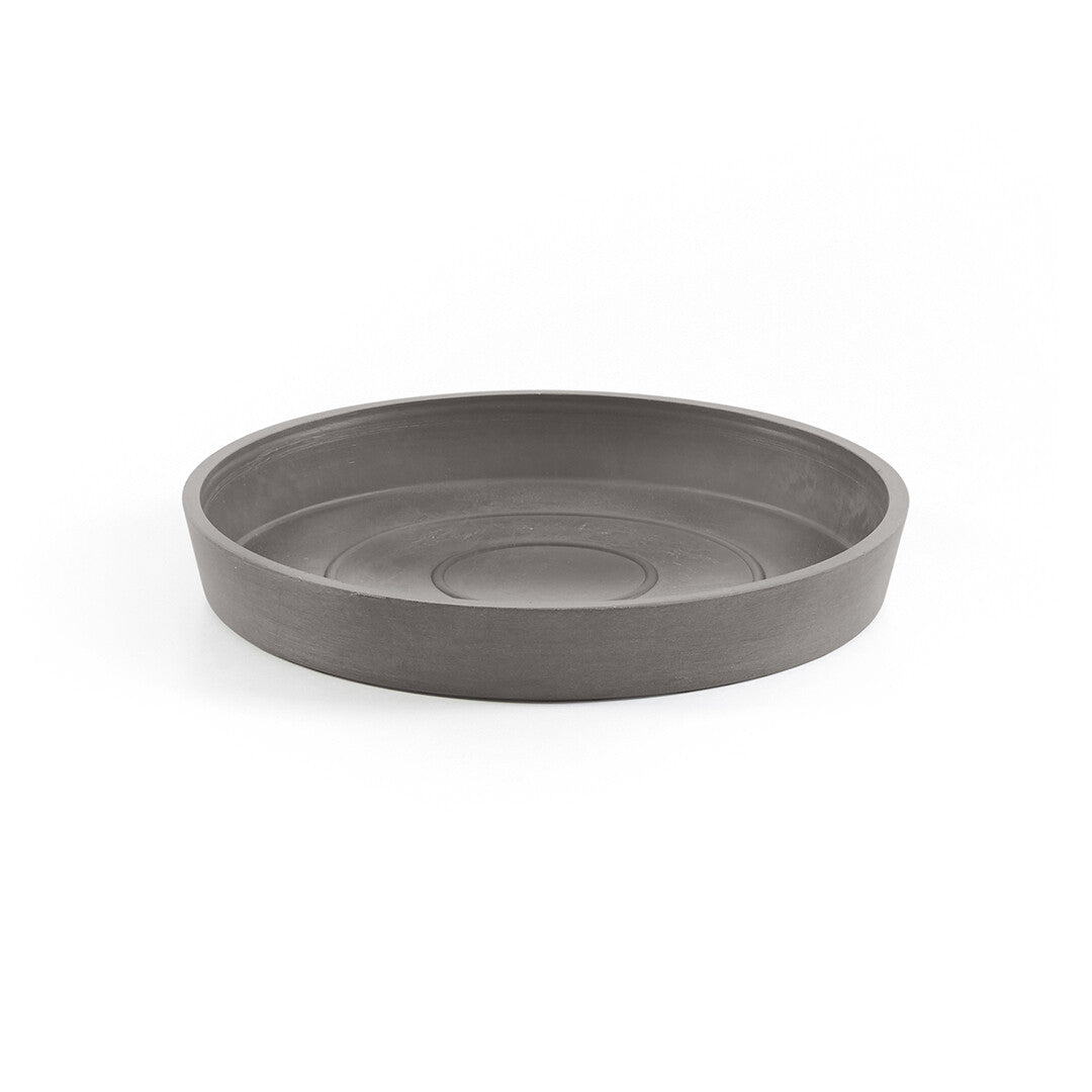 Ecopots Unterteller – Kunststoff, Taupe – Ø 17,5 × 2,5 cm