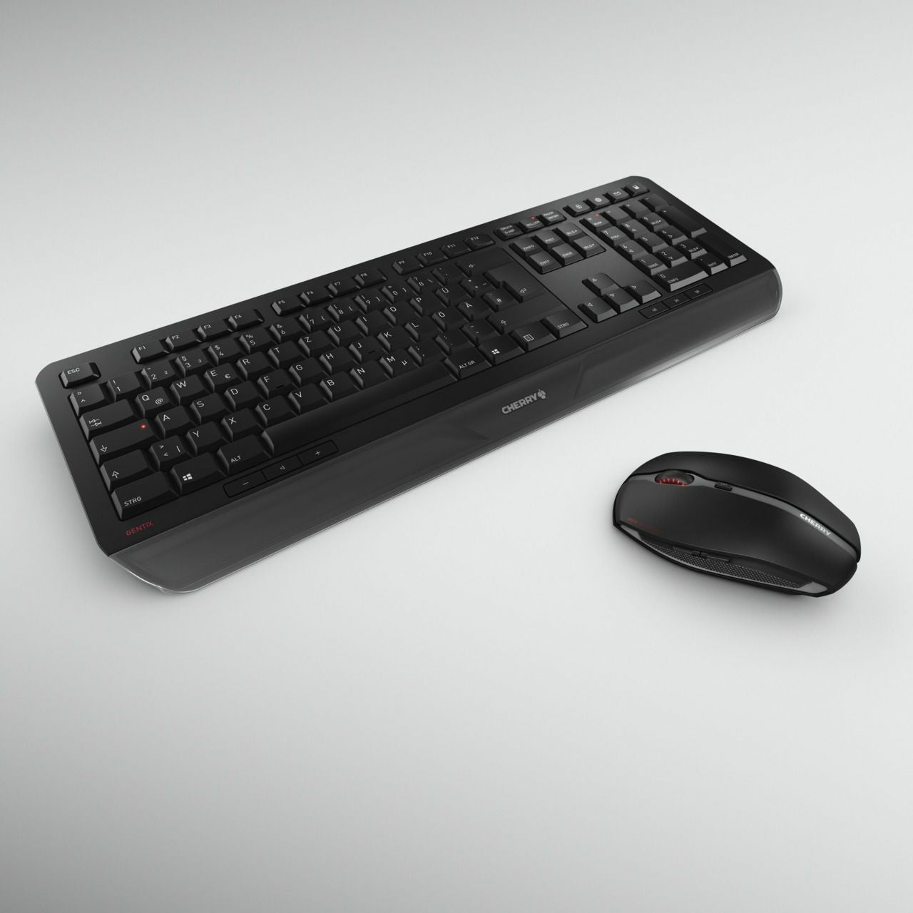 CHERRY Tastatur, kabellos (2,4 GHz), DE-Layout (DE) – für Windows 7, 8, 10 & 11