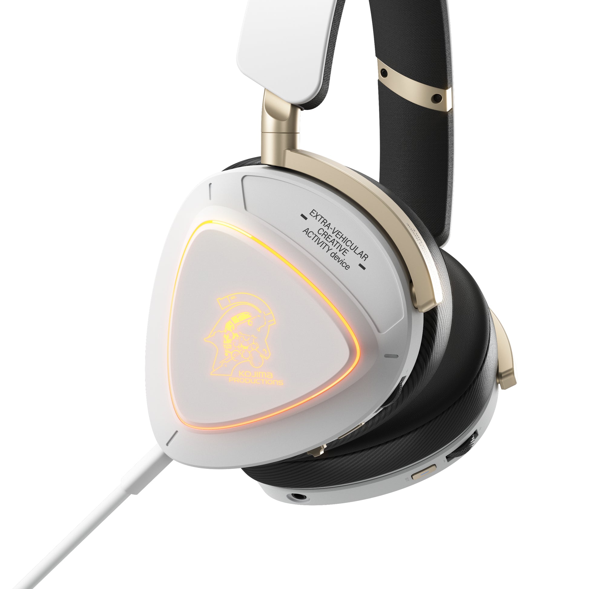 ASUS ROG Delta II-KJP Gaming-Headset – Over-Ear, Stereo, Kabel + BT, 3,5 mm Klinke, Schwarz/Weiss