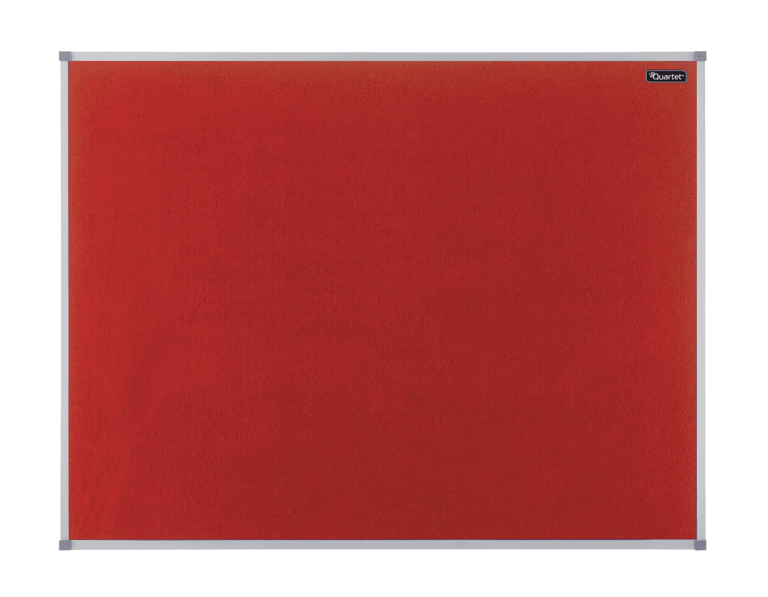 Nobo Pinnwand – Filz, Alurahmen – 131 × 92,5 cm, Rot