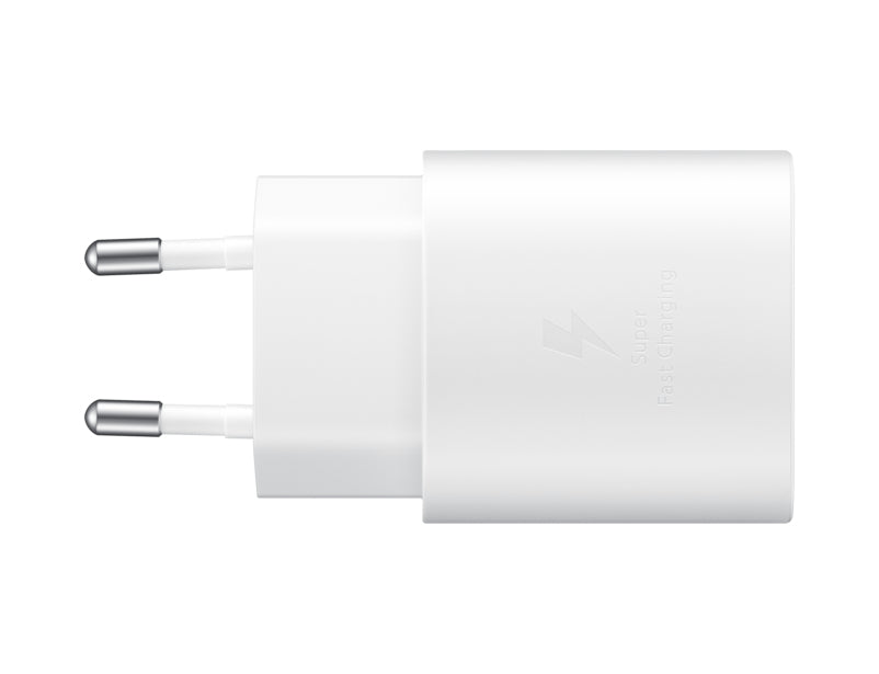 Samsung EP-TA800 USB-Ladegerät 25 W – USB-C×1 – für Galaxy S10 5G, A80, A70 – weiss, inkl. USB-C-Kabel 1 m