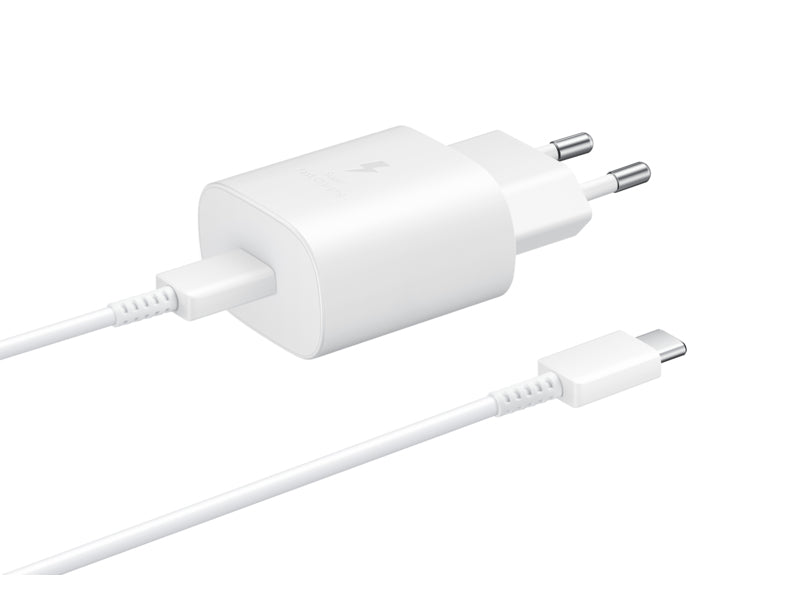 Samsung EP-TA800 USB-Ladegerät 25 W – USB-C×1 – Schnellladung – Weiss