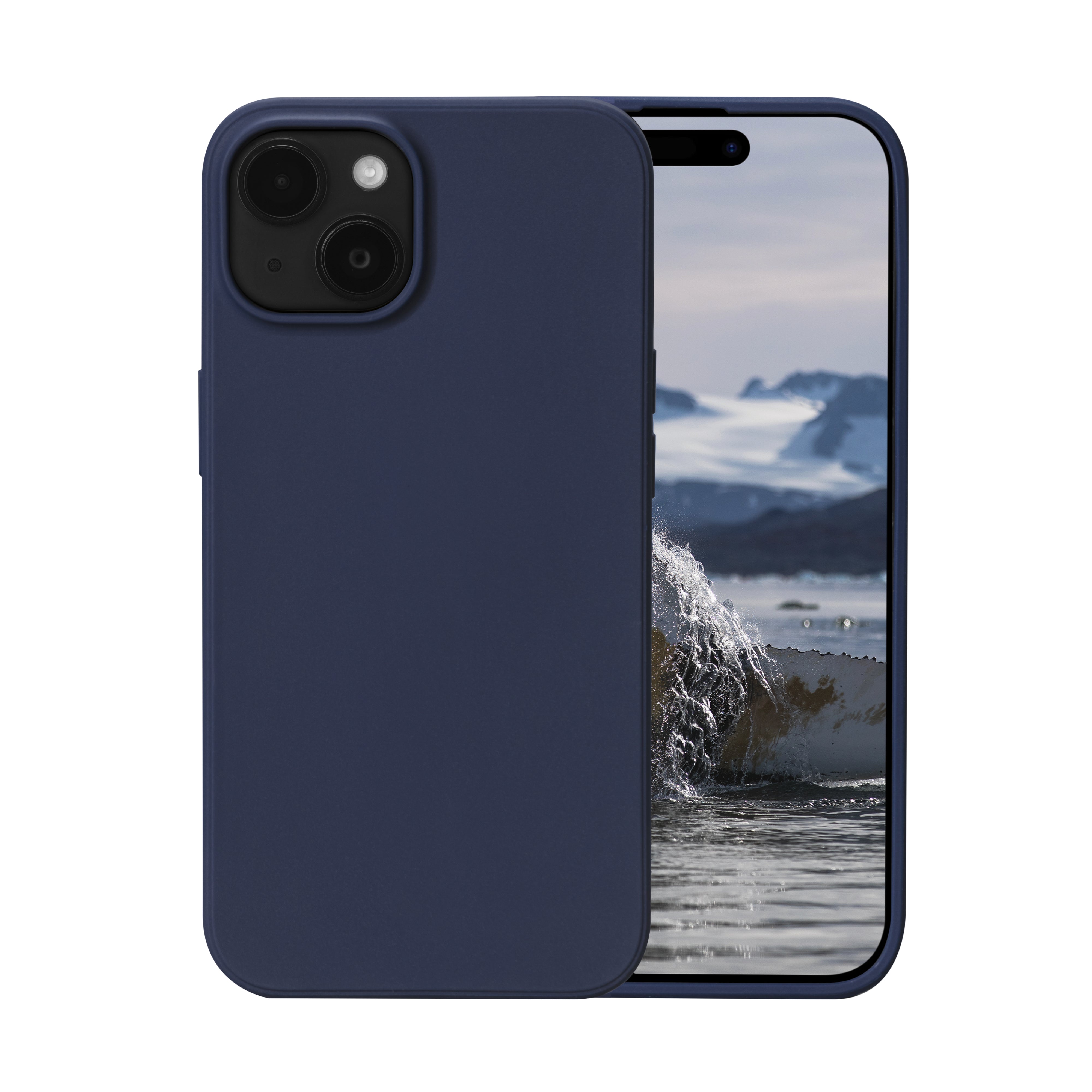 dbramante1928 Backcover Greenland – für Apple iPhone 15 Plus – blau – Recycling-Kunststoff