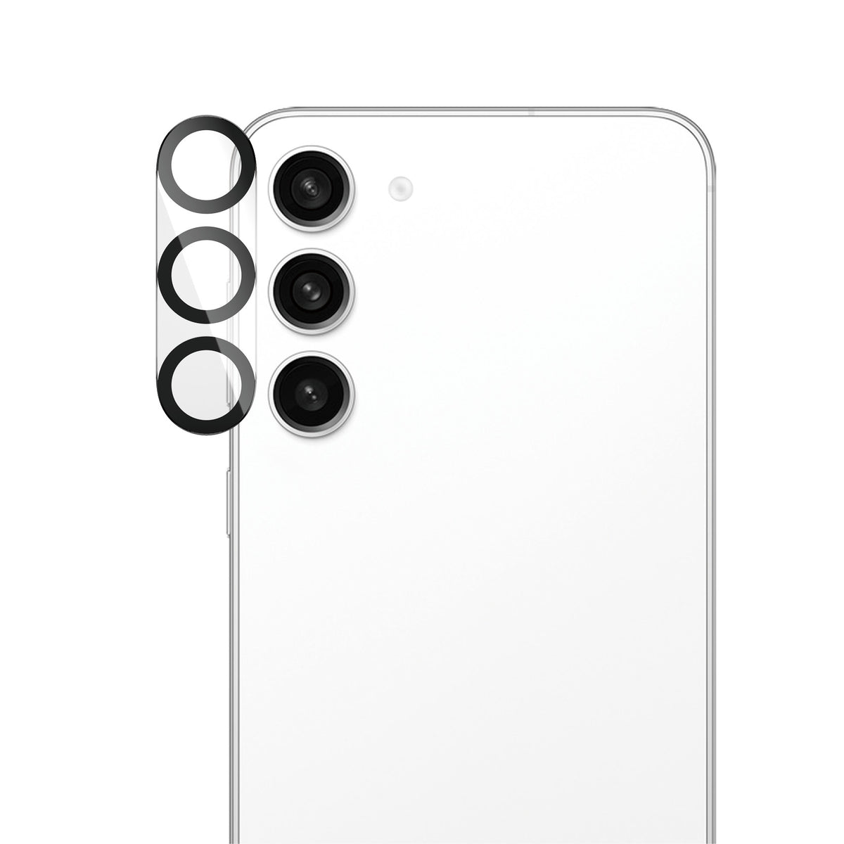 PanzerGlass Displayschutz (Panzerglas), Anti-Fingerprint – für Galaxy S23