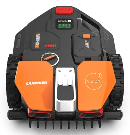 WORX Landroid Vision WR202E S250 Rasenmähroboter – 20 V – 2 Ah & Ladegerät – Schnittbreite 18 cm – 250 m²