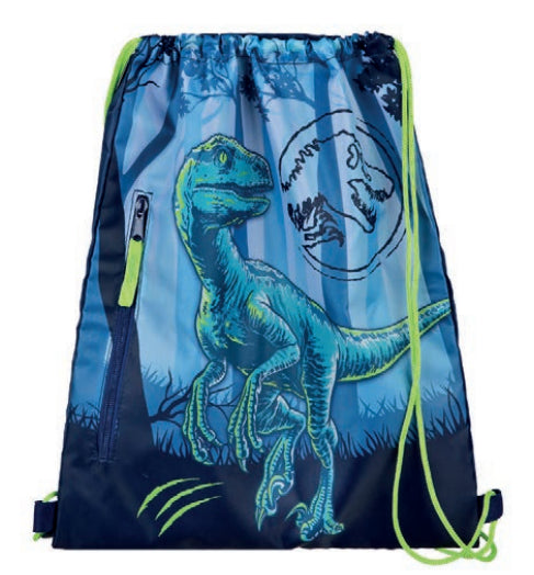 Undercover Sportbeutel Dinosaurier – 5 l, blau-grün