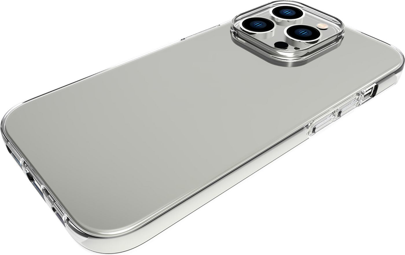 eSTUFF INFINITE (GRS) VIENNA – Backcover – für Apple iPhone 14 Pro, TPU, Transparent