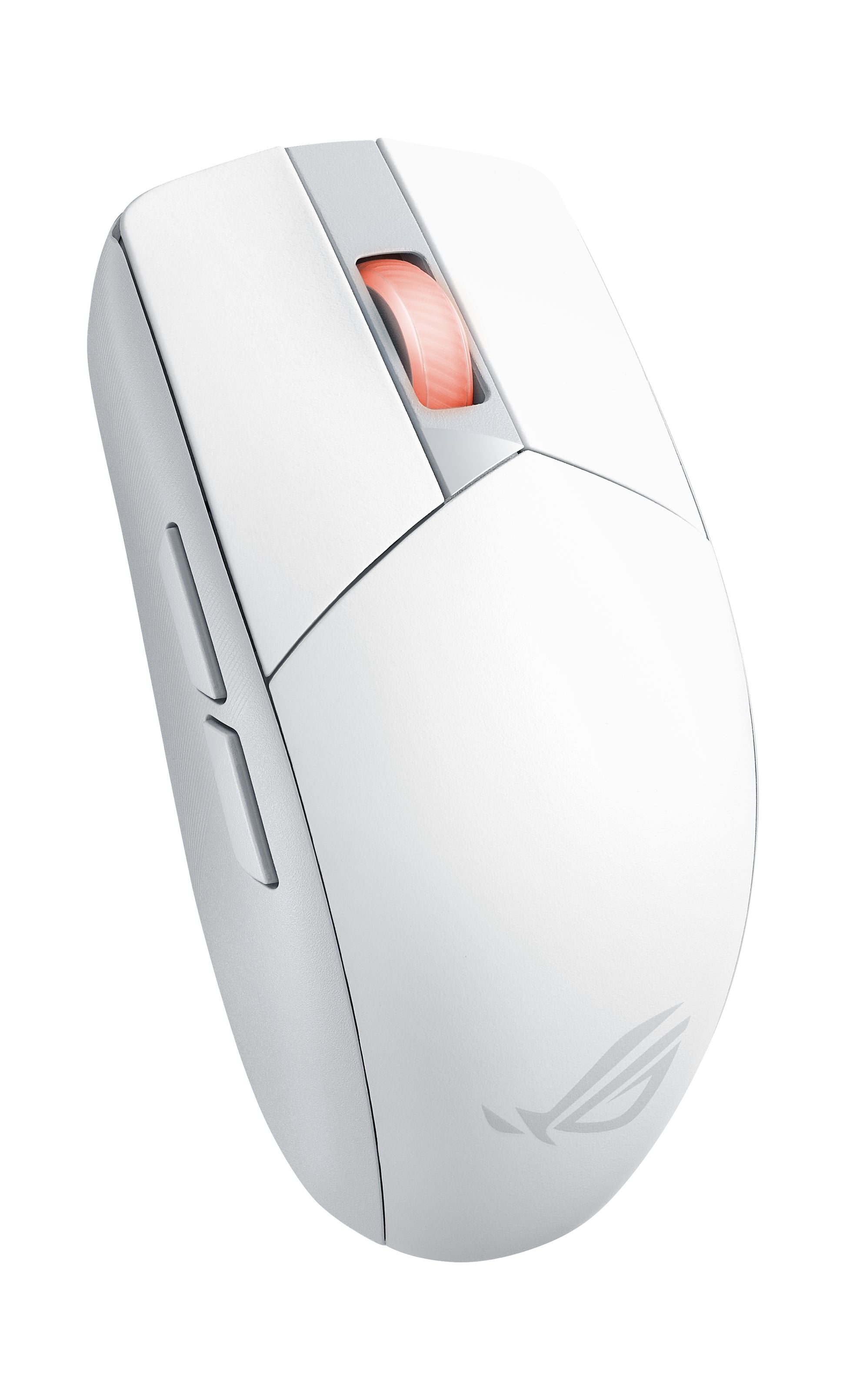 ASUS ROG Strix Impact III Wireless – Gaming-Maus – Kabellos (Bluetooth/2,4 GHz), 36000 DPI, beidhändig, Weiss