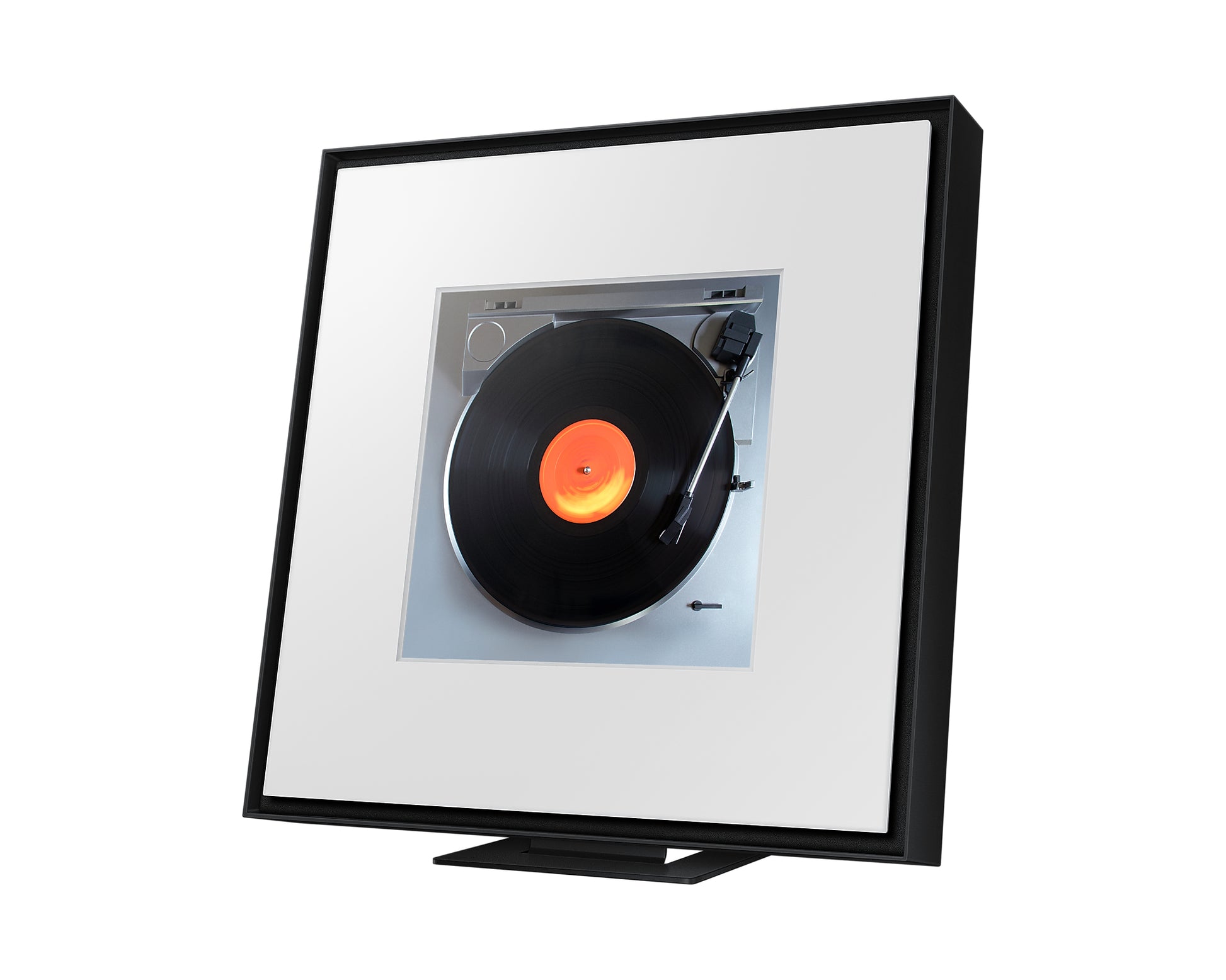 Samsung Music Frame HW-LS60D/EN – Soundbar, ohne Subwoofer – 2.0, für AirPlay 2, Chromecast und andere, Schwarz