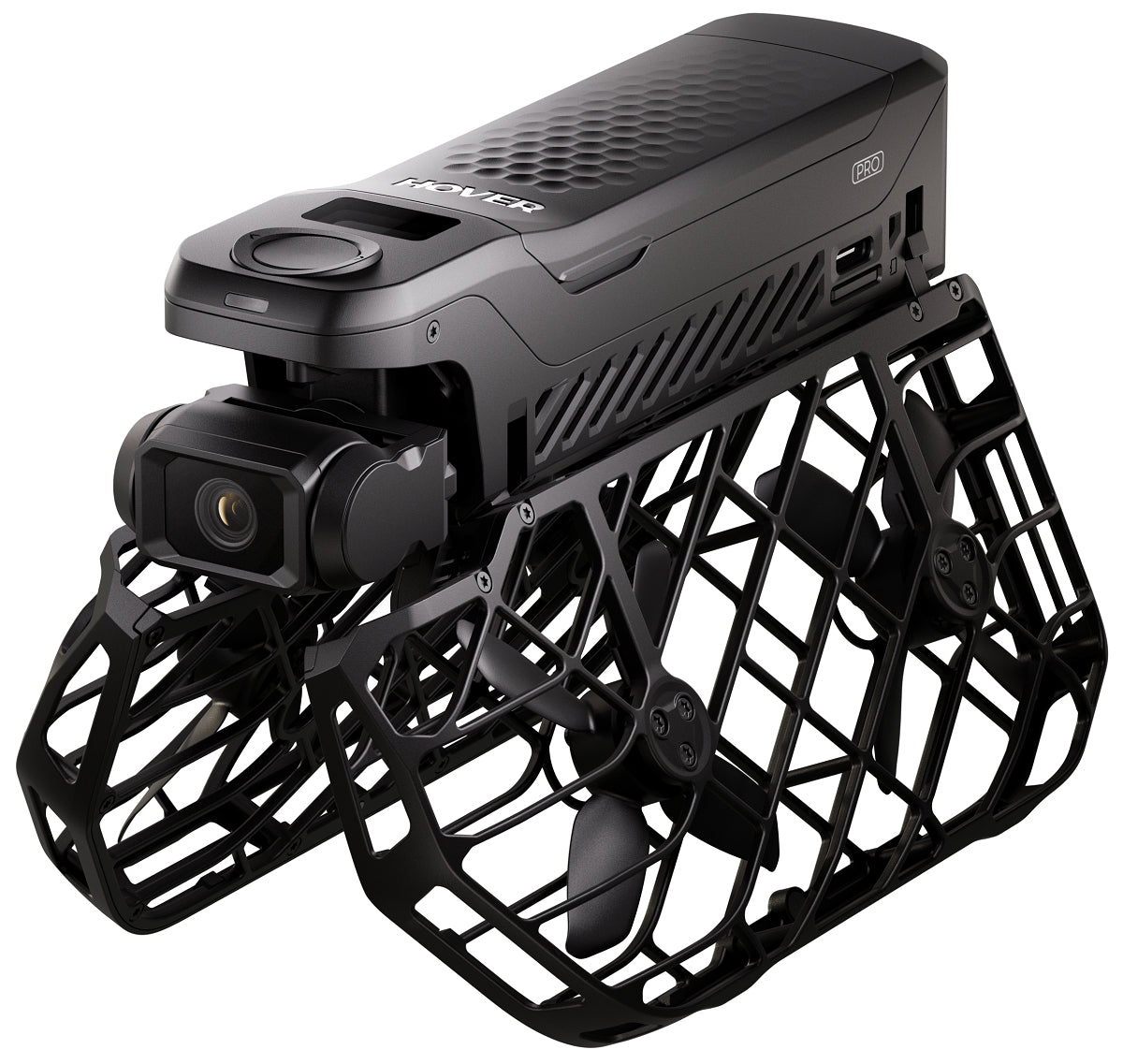 HOVERAir X1 PRO Retail Combo – Quadrocopter, 12 MP, 1080p, schwarz