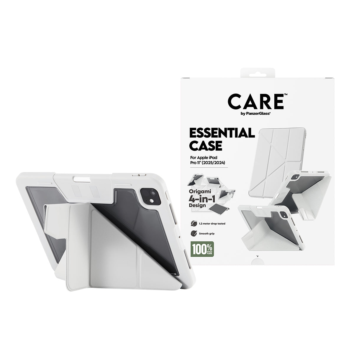 PanzerGlass Tablet-Hülle für Apple iPad Pro 11" (M4/2024, M5/2025) – Grau