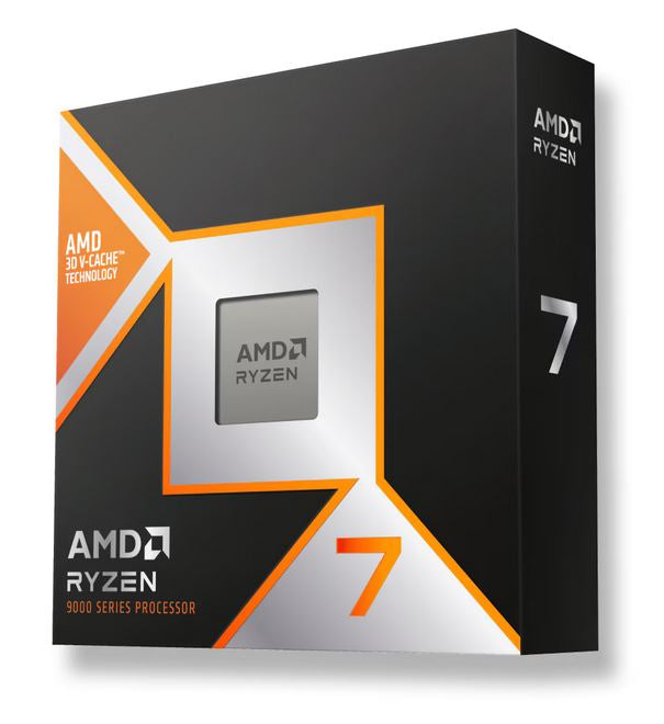 AMD Ryzen 7 9800X3D – Prozessor – 8 Kerne/16 Threads, Sockel AM5, Boost 5,2 GHz, 120 W