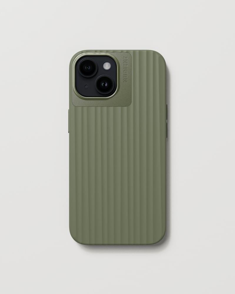 Nudient – Backcover – für Apple iPhone 15 Plus – olive