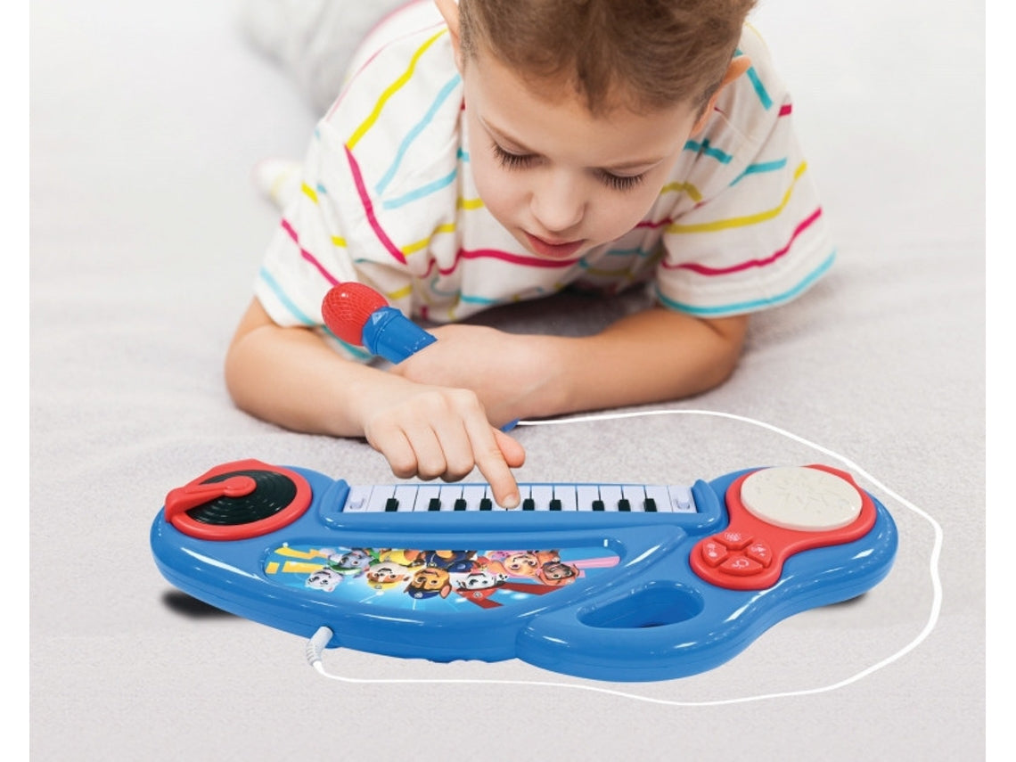 Lexibook PAW Patrol Keyboard – Klavier, 4 Modi, Lichteffekte – ab 3 Jahren – mehrfarbig