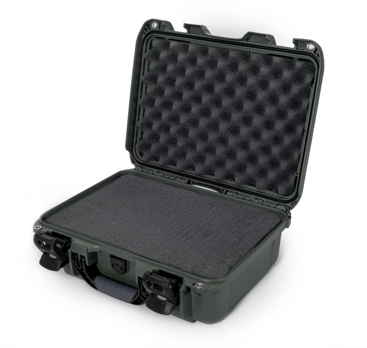 Nanuk Schutzkoffer 920 – wasserdicht, Kunststoff, olivgrün, 42,4 × 17,3 × 34,0 cm