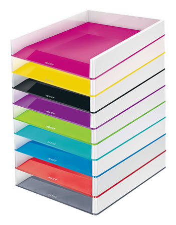 Leitz Briefkorb – Kunststoff, Blau, Weiss
