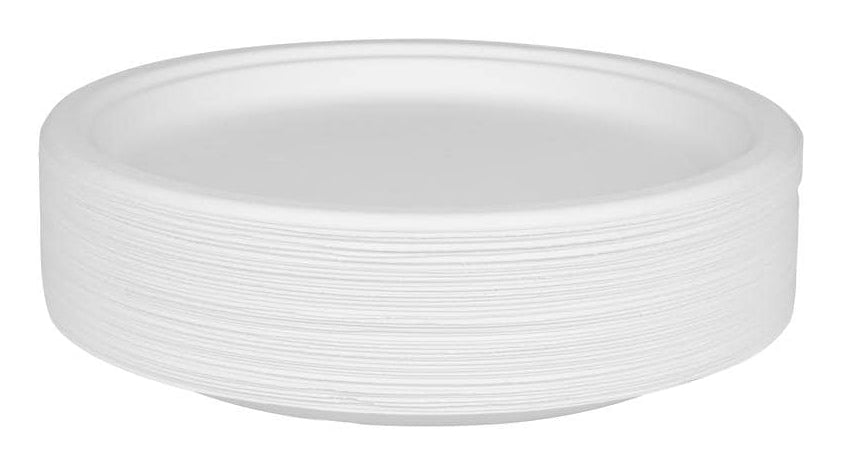 Furber. Furber Teller, Bagasse (Zuckerrohr), Herzform – Ø 26 cm, Weiss – 50 Stk.