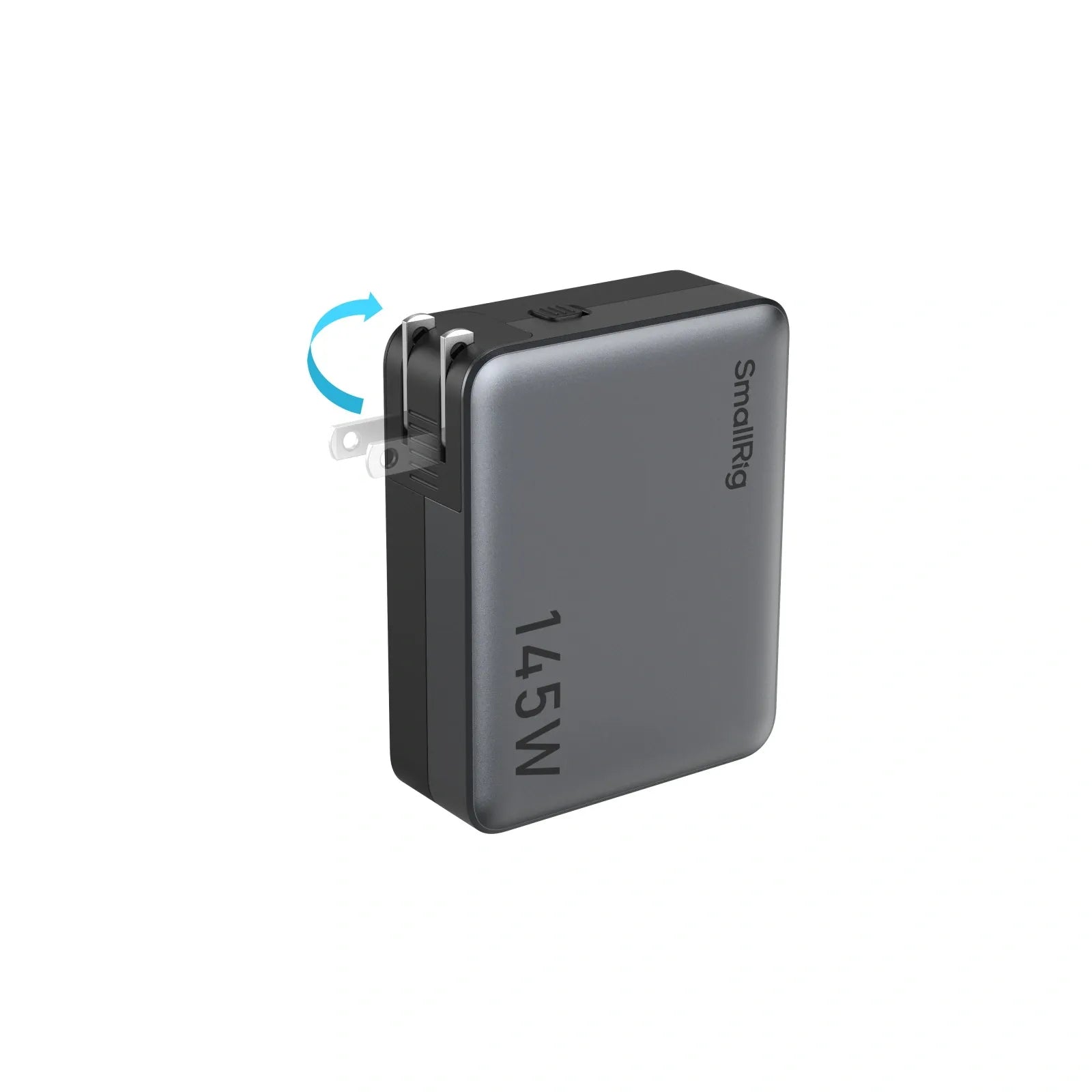 SmallRig 4748 USB-Desktop-Ladegerät 145 W – USB-C×2, USB-A×2 – PD 3.1 – für V-Mount-Akkus, NP-F-Akkus u. a.