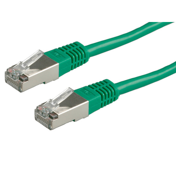 VALUE Patchkabel Cat6 (Klasse E) S/FTP (PiMF) – 10 m, grün, RJ-45