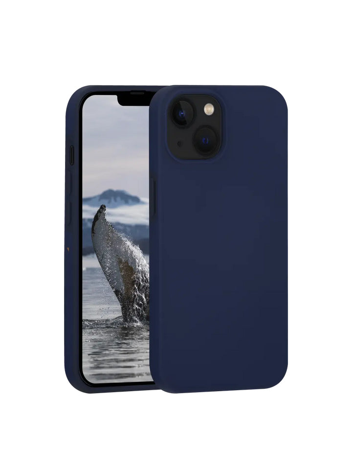 dbramante1928 Iceland Ultra – Backcover – für Apple iPhone 14, Recycling-Kunststoff, blau, bis 4 m sturzsicher