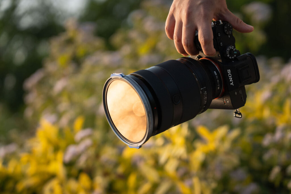 NiSi Filter-Kit – 95 mm ND1000/ND64/ND8, mit Tasche – für NiSi JetMag Pro 95MAG – Grau – 10er-Pack