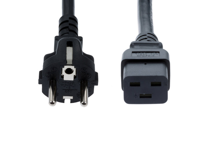Cisco Netzkabel – Schuko (CEE 7/7)–IEC C19, 4,3 m, 250 V/16 A, schwarz, für Cisco Catalyst 4500