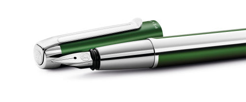 Pelikan PURA – Federspitze F – Waldgrün – Patronen